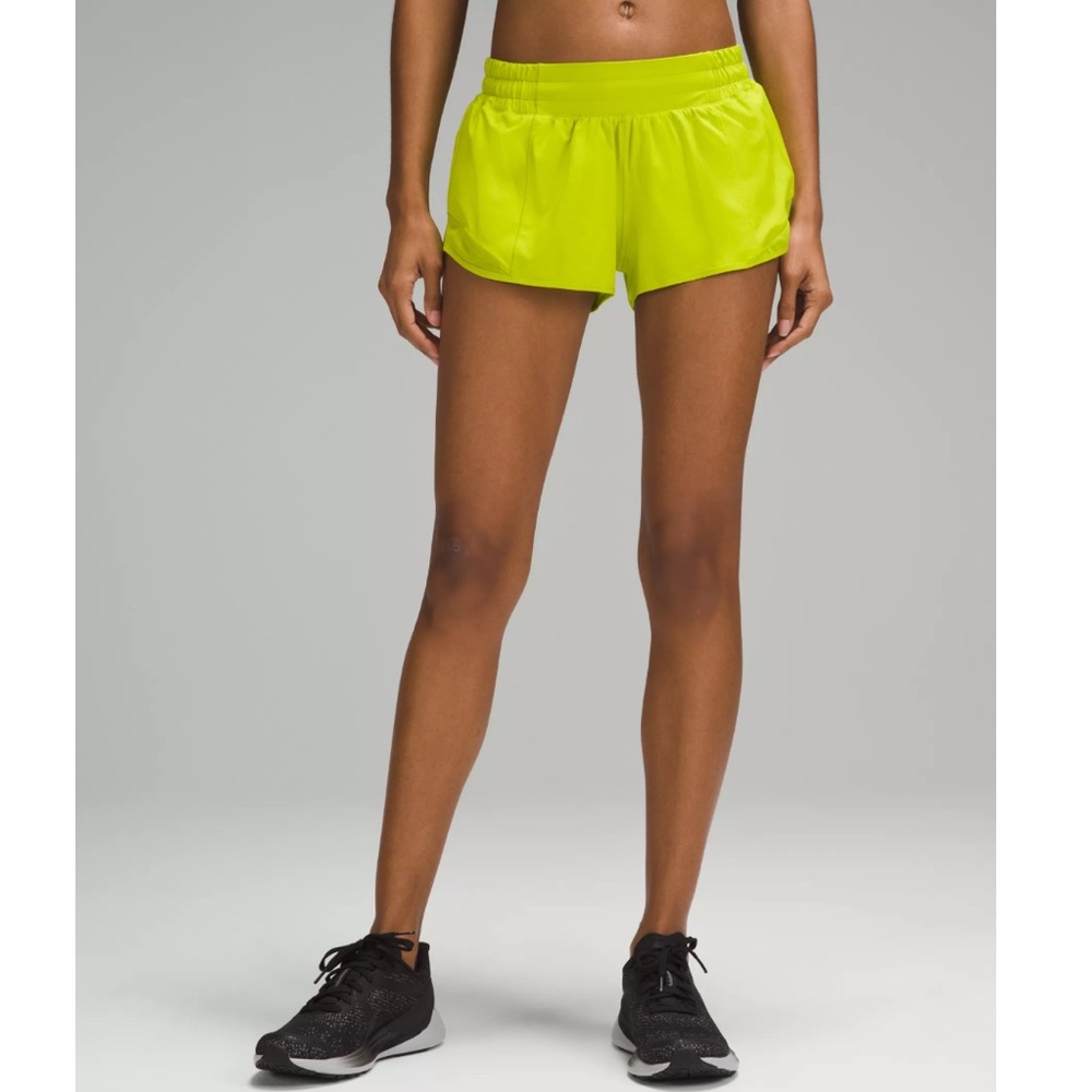 Lululemon Discontinued LR Hotty Hot Shorts Lichen Green